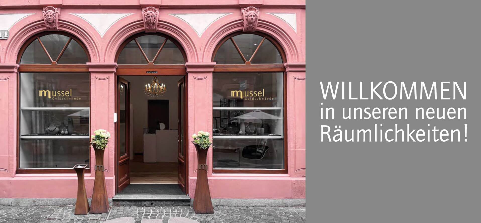 Goldschmiede in neuen Räumlichkeiten