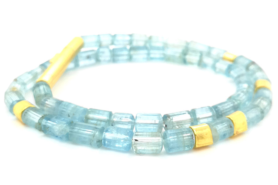 Kette mit Aquamarin