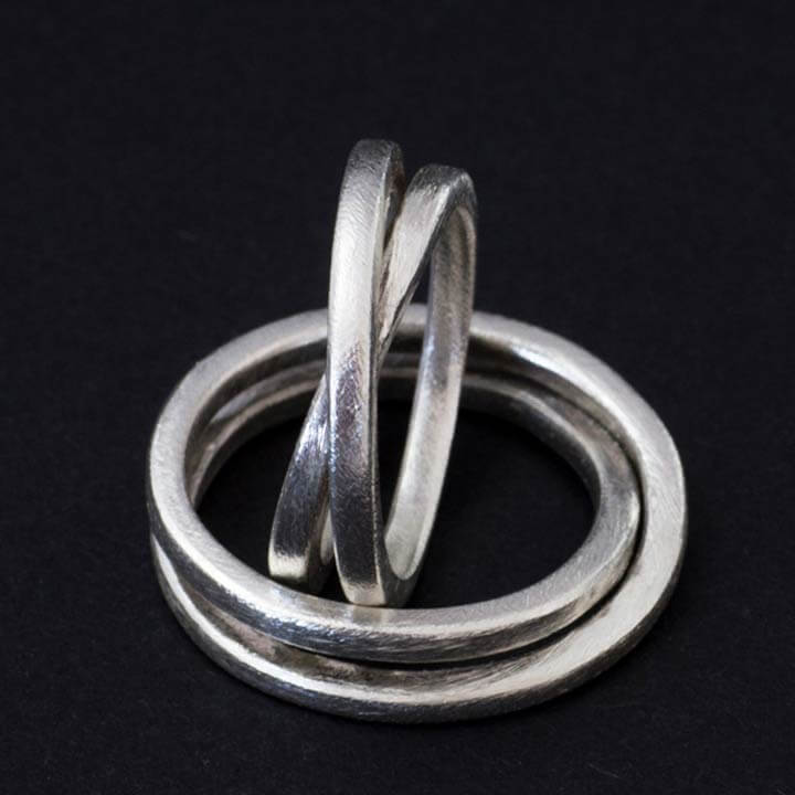 Silber-Trauringe aus Mainz